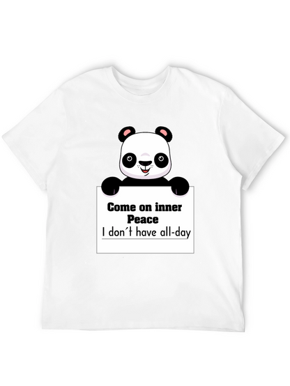 Funny Panda Graphic T-Shirt - Inner Peace
