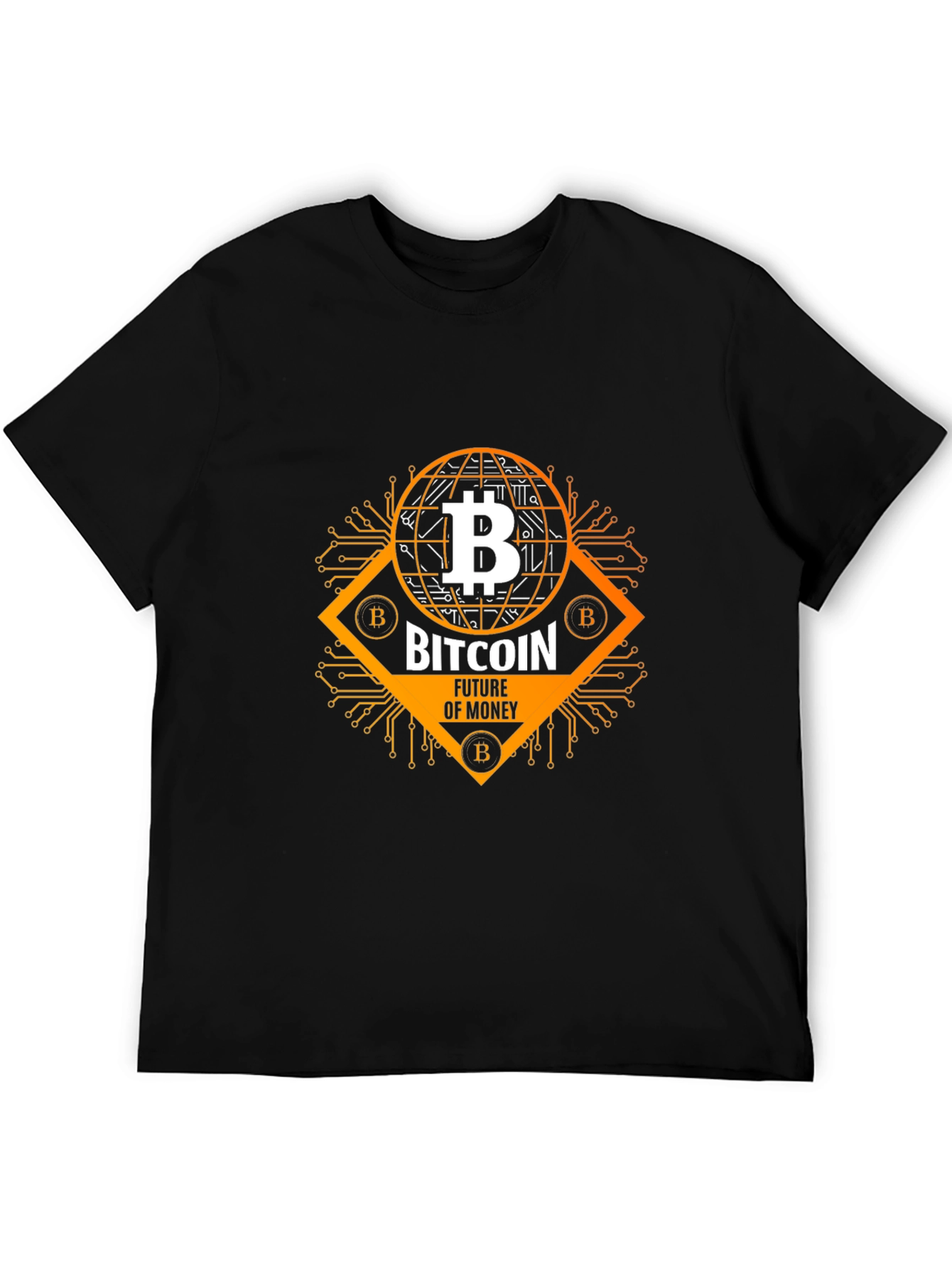 Bitcoin Future of Money Black T-Shirt