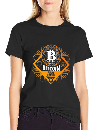 Bitcoin Future of Money Black T-Shirt