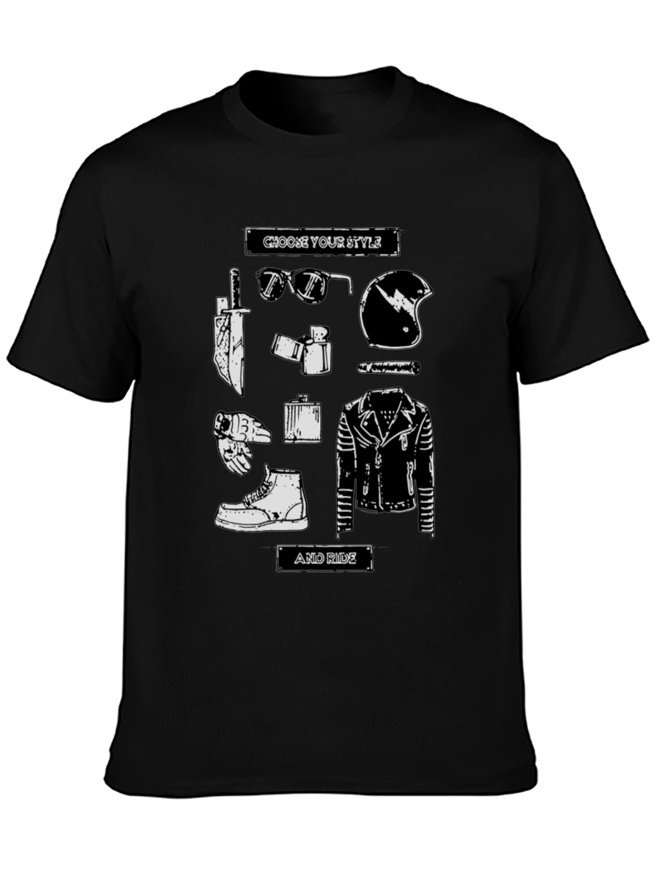Choose Your Style & Ride Biker T-Shirt