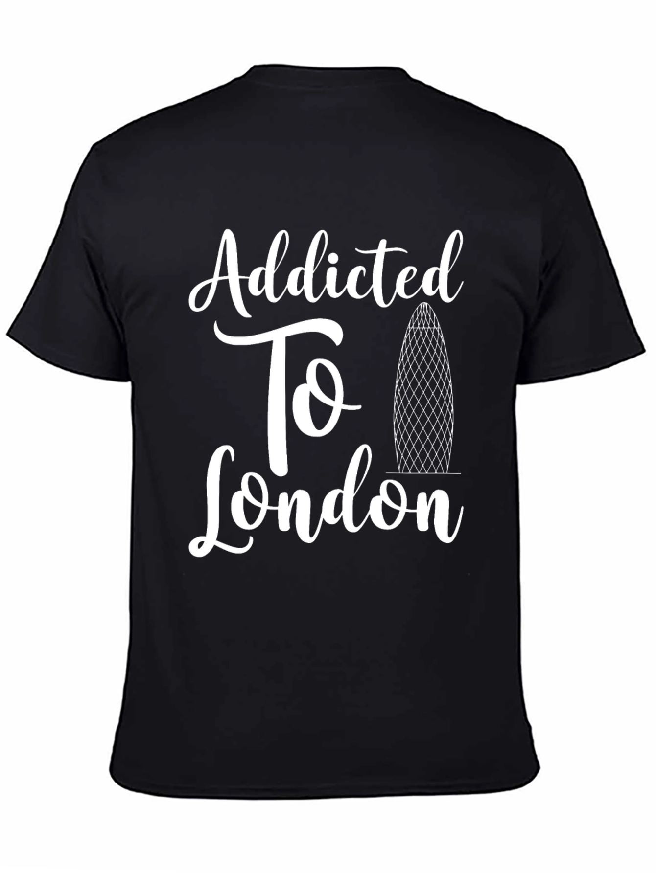 Addicted to London T-Shirt - Black Graphic Tee