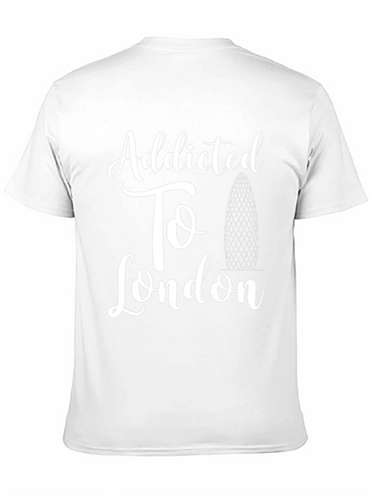Addicted to London T-Shirt - Black Graphic Tee