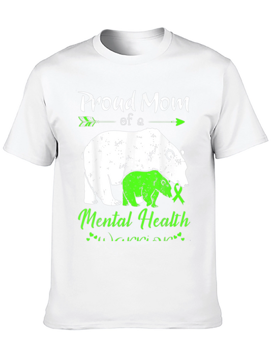 Proud Mom Mental Health Awareness T-Shirt