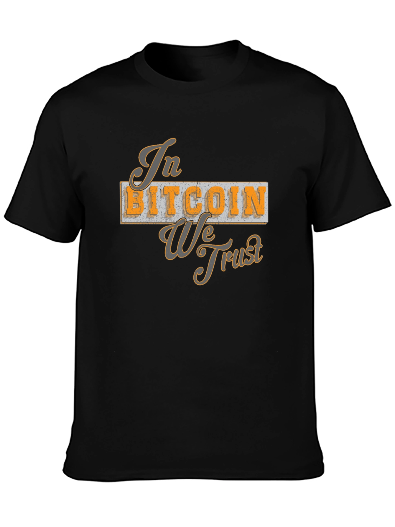 In Bitcoin We Trust T-Shirt - Crypto Currency Tee