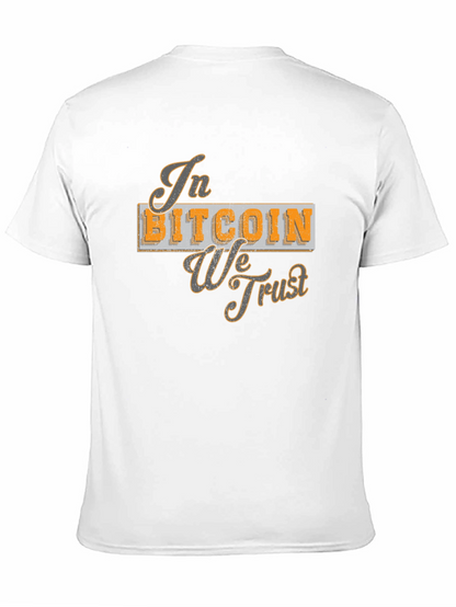 In Bitcoin We Trust T-Shirt - Crypto Currency Tee