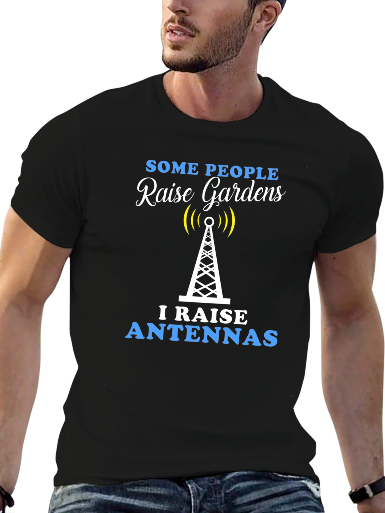Raise Antennas Graphic T-Shirt