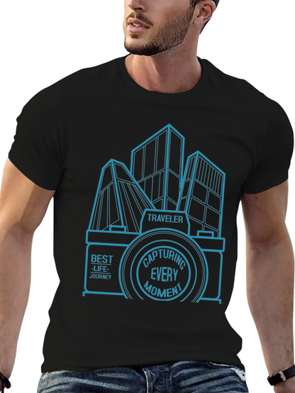 Travelers Capture T-Shirt - Adventure Photography