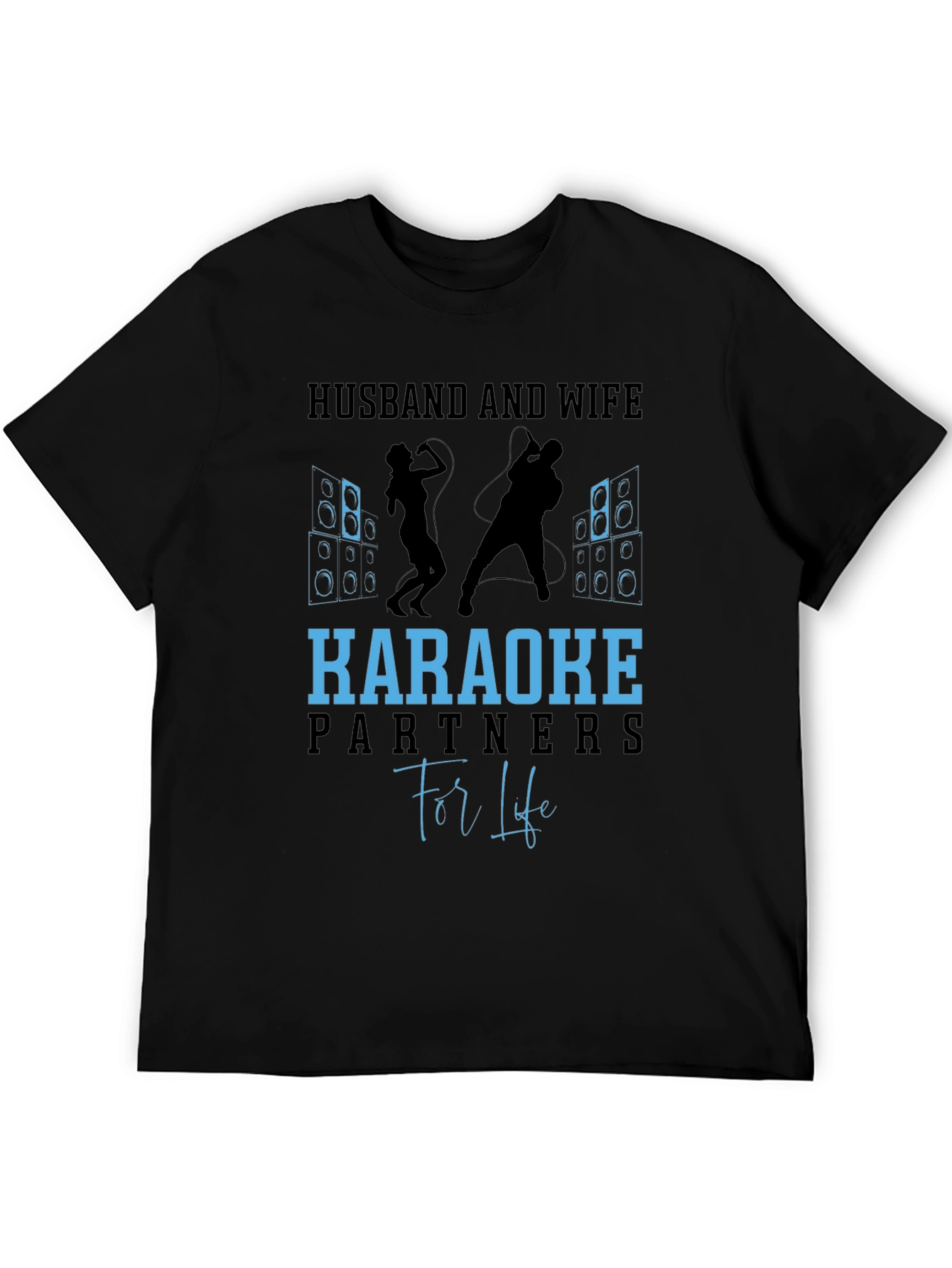Husband and Wife Karaoke Partners T-Shirt