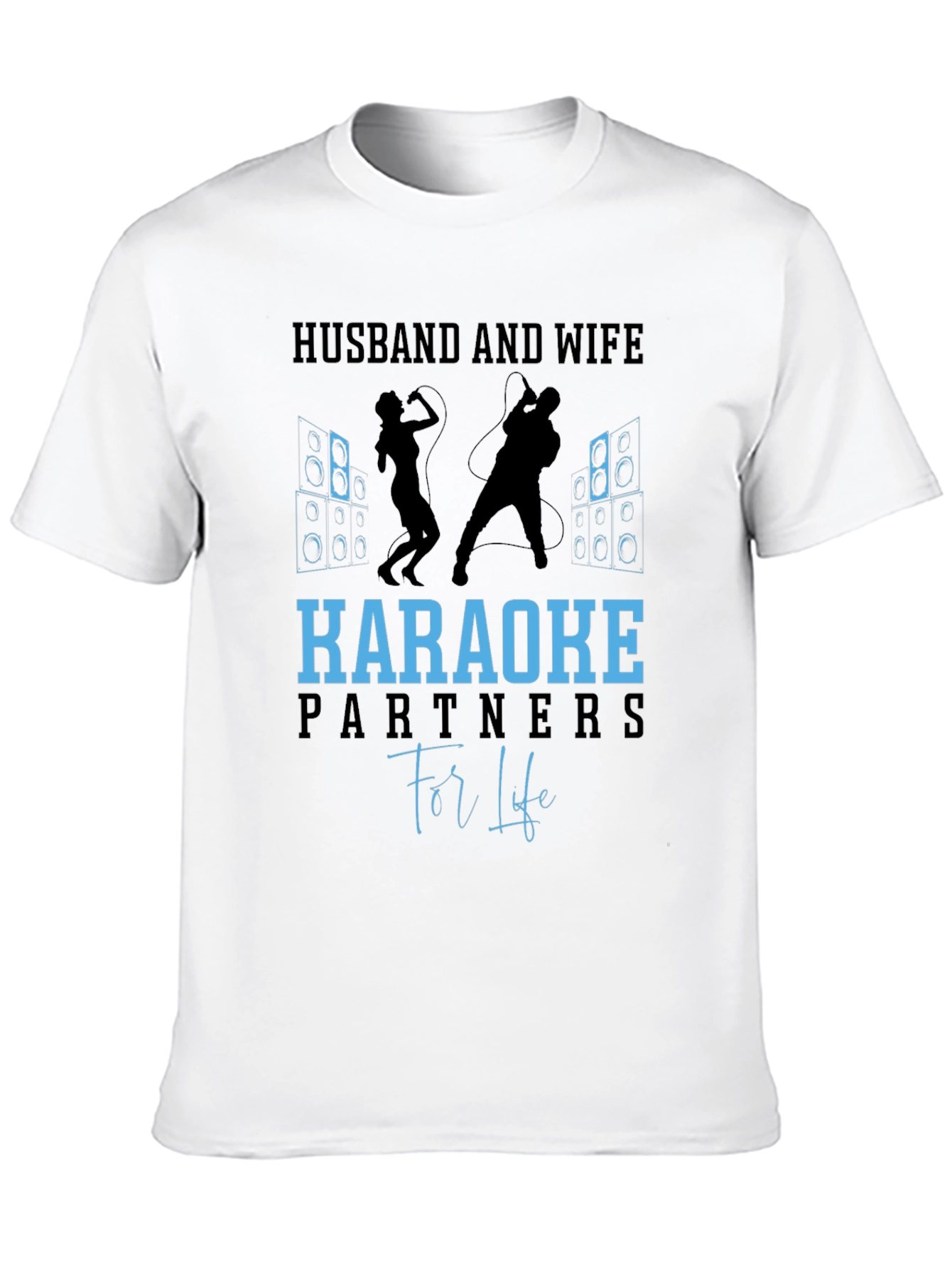 Husband and Wife Karaoke Partners T-Shirt
