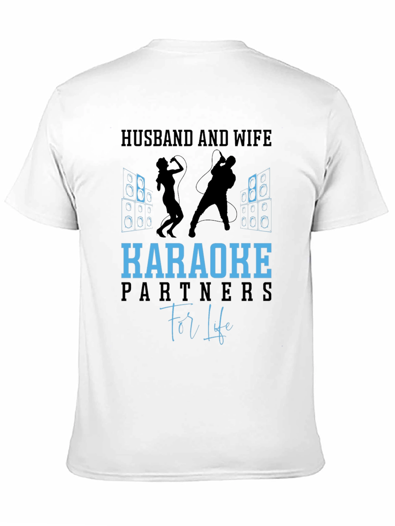 Husband and Wife Karaoke Partners T-Shirt