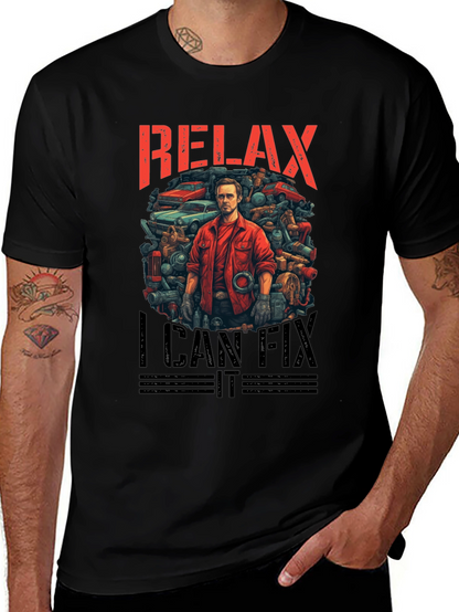 Relax I Can Fix It Mechanic T-Shirt
