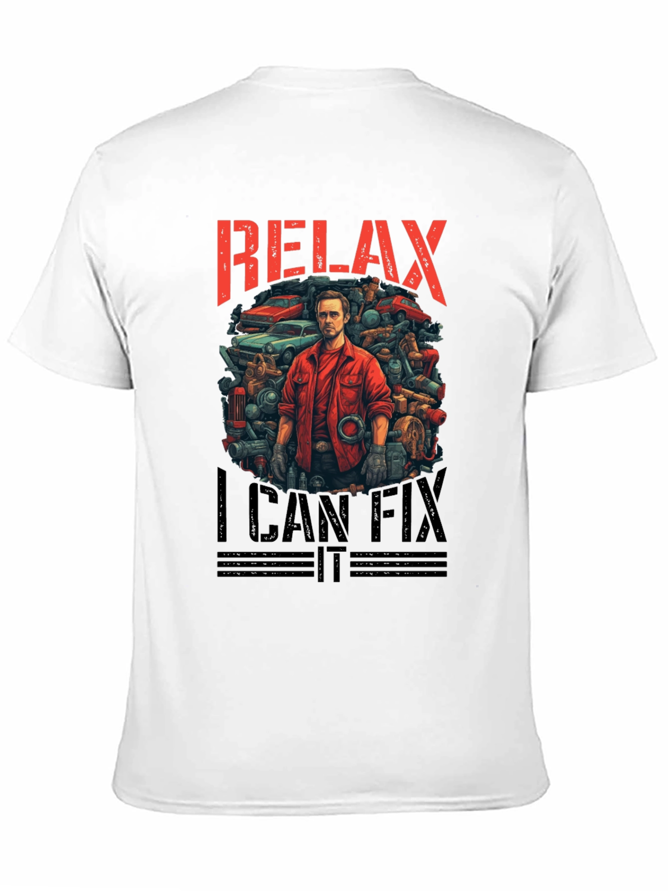 Relax I Can Fix It Mechanic T-Shirt