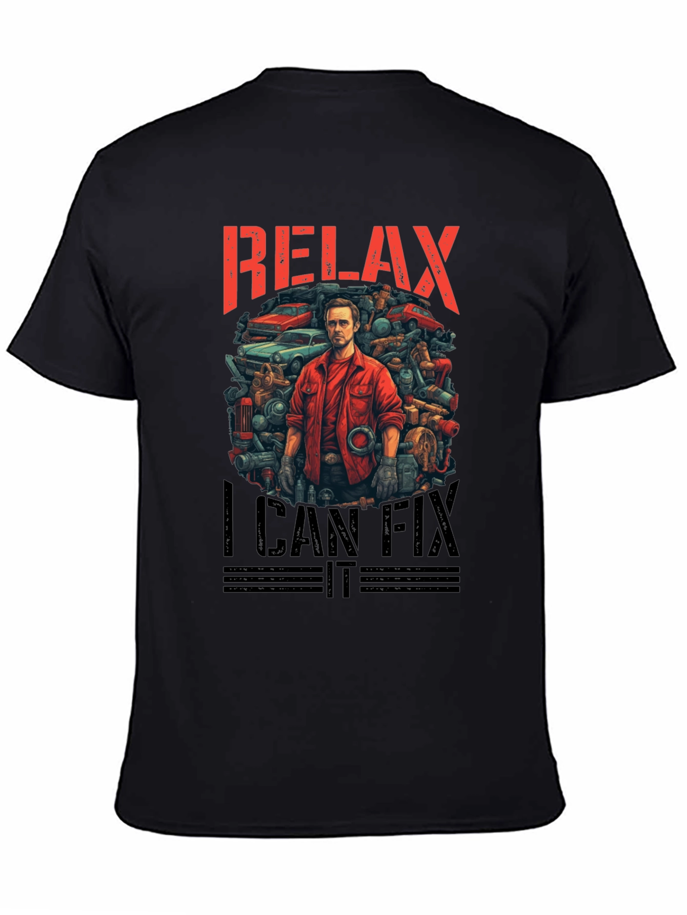 Relax I Can Fix It Mechanic T-Shirt