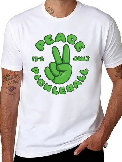 Peace Love Pickleball T-Shirt