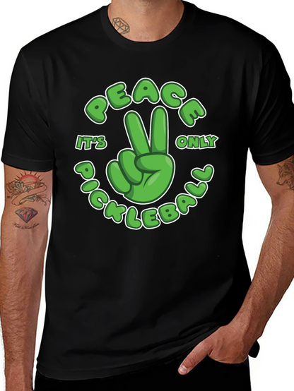 Peace Love Pickleball T-Shirt