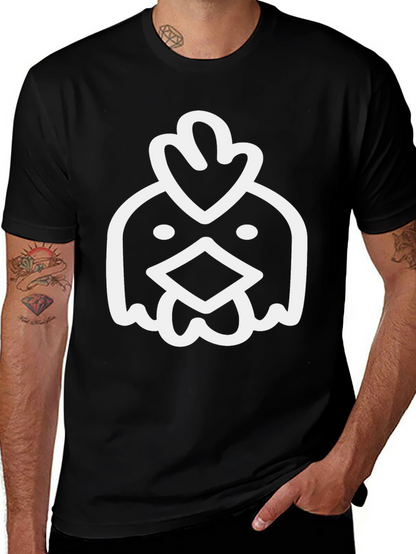 Black Chicken Graphic Tee - Stylish & Unique
