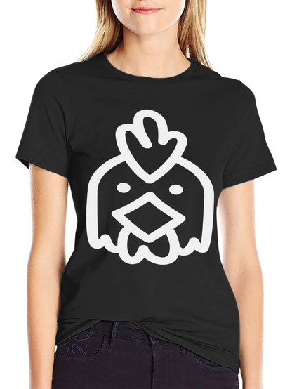 Black Chicken Graphic Tee - Stylish & Unique