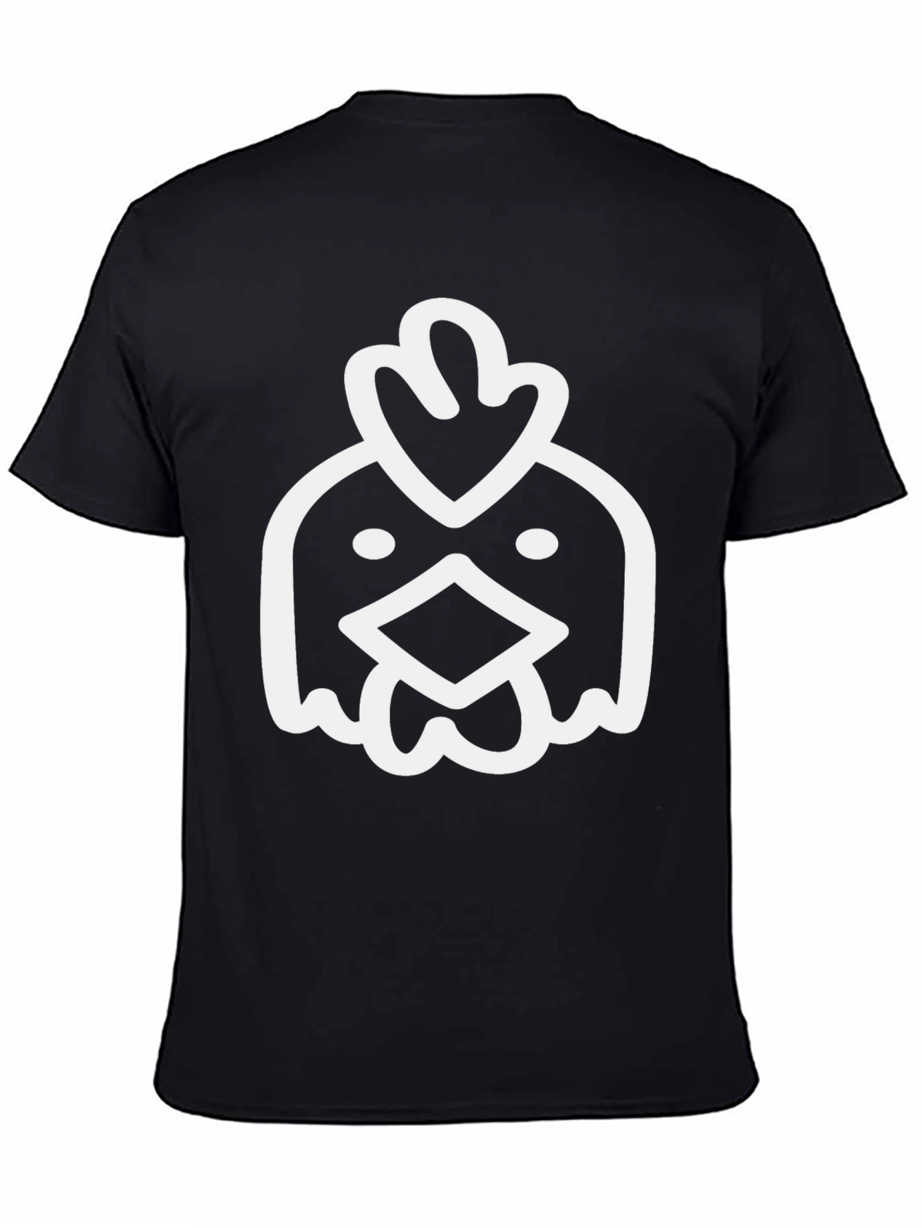 Black Chicken Graphic Tee - Stylish & Unique
