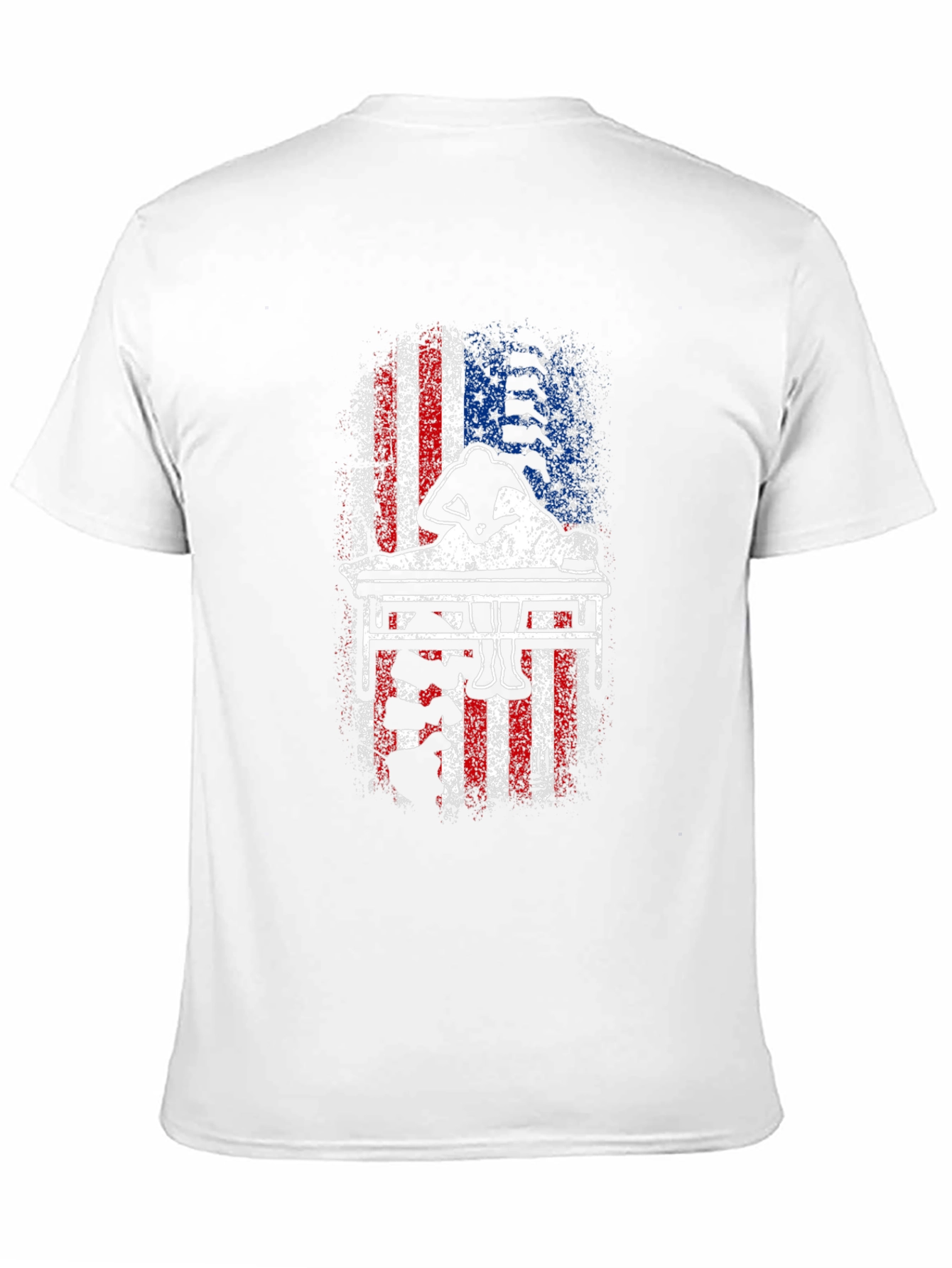 Patriotic Billiards Player T-Shirt