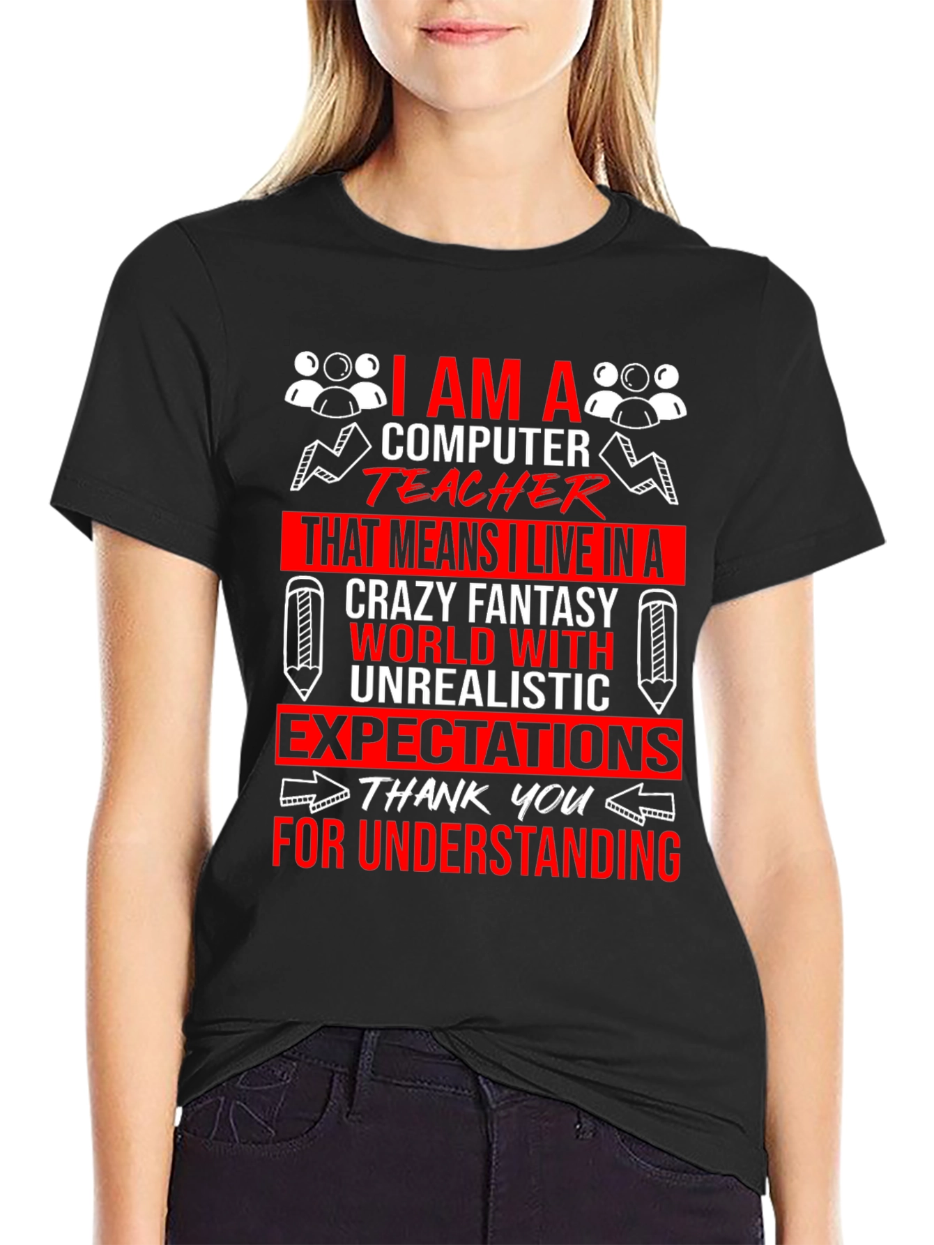 Funny Computer Teacher T-Shirt