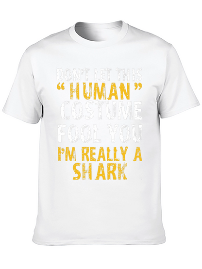 Funny Human Costume Graphic T-Shirt