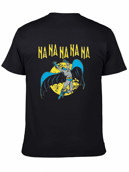 Batman Comic Style Black T-Shirt