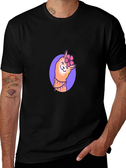 Llama Flower T-Shirt