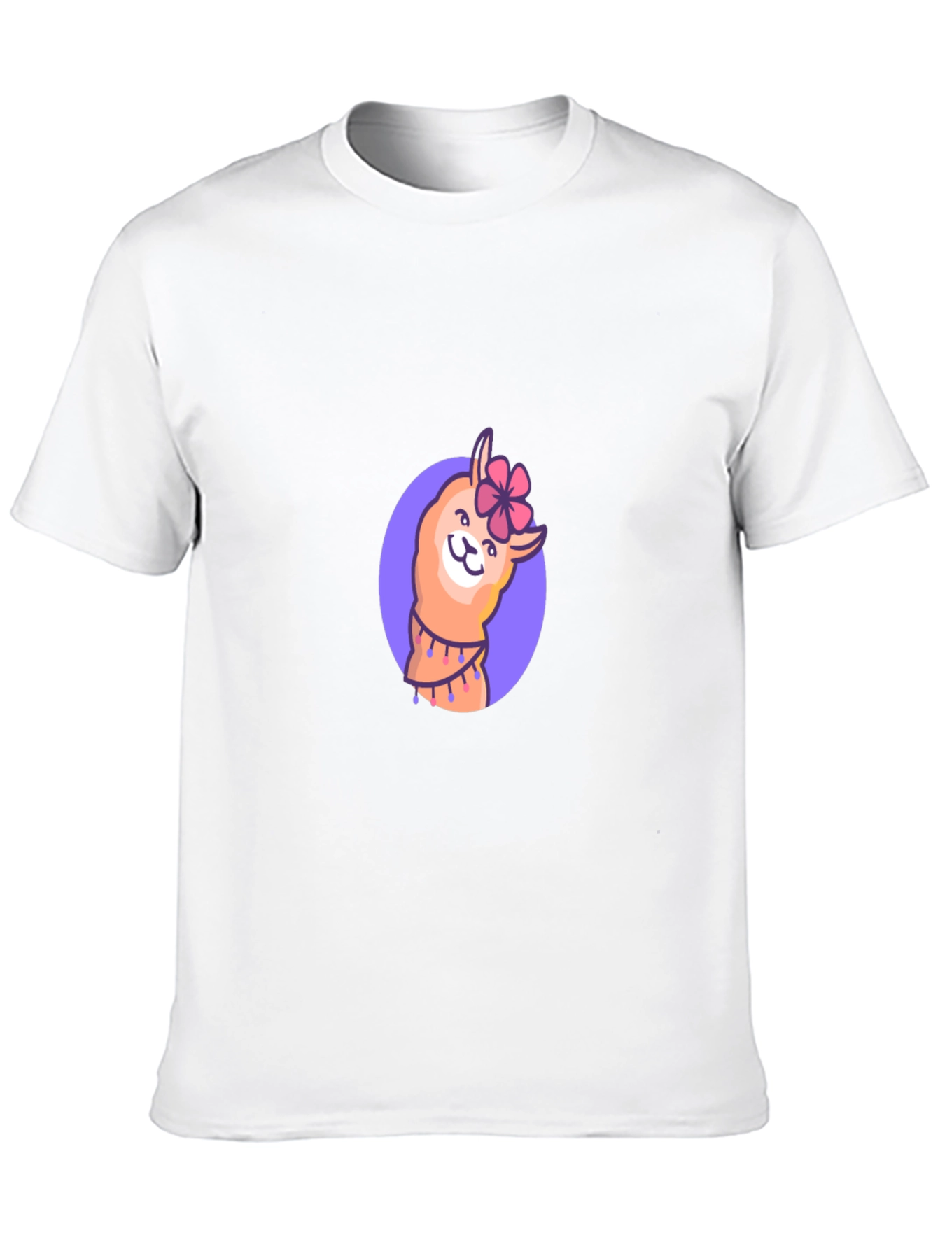 Llama Flower T-Shirt