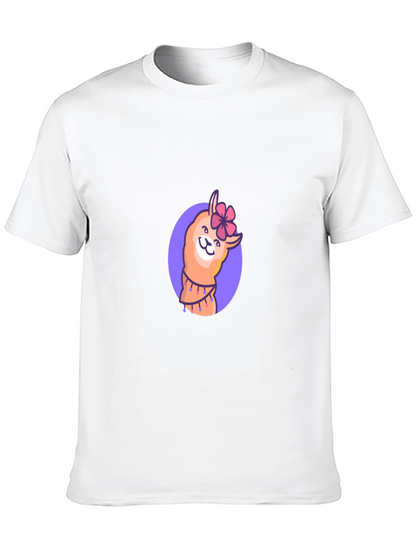 Llama Flower T-Shirt