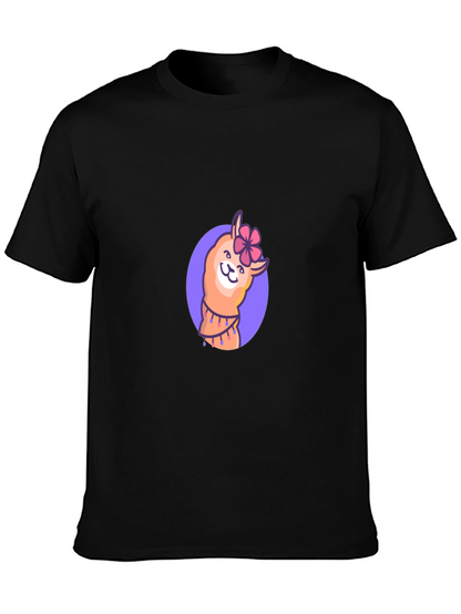 Llama Flower T-Shirt