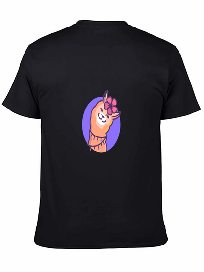 Llama Flower T-Shirt