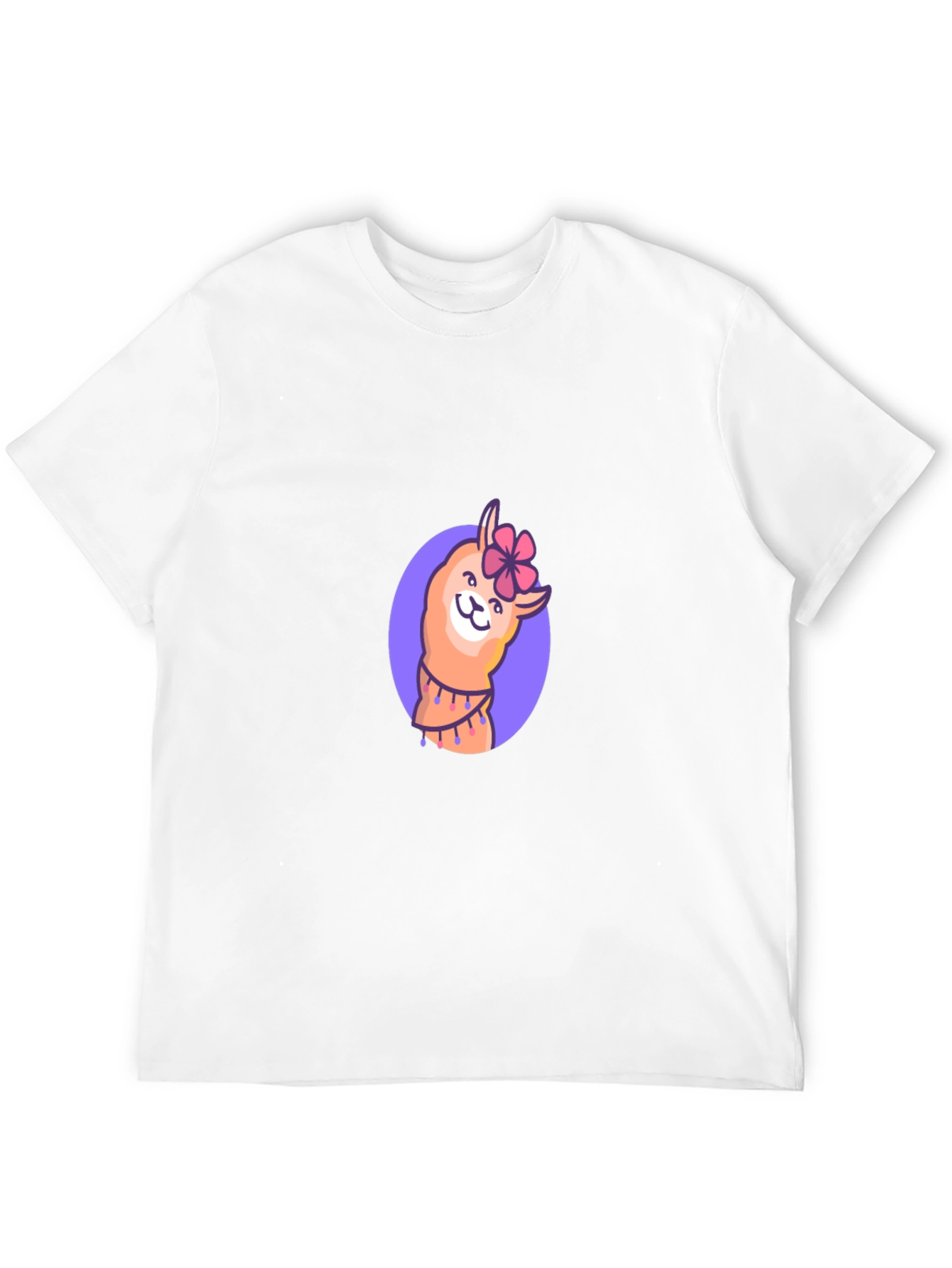 Llama Flower T-Shirt