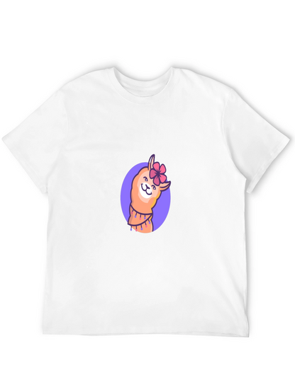 Llama Flower T-Shirt