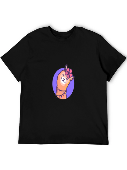 Llama Flower T-Shirt
