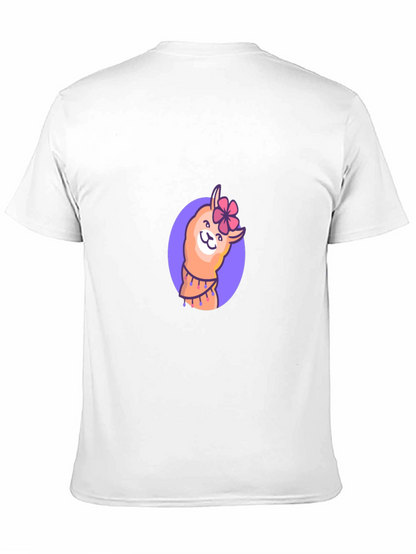 Llama Flower T-Shirt
