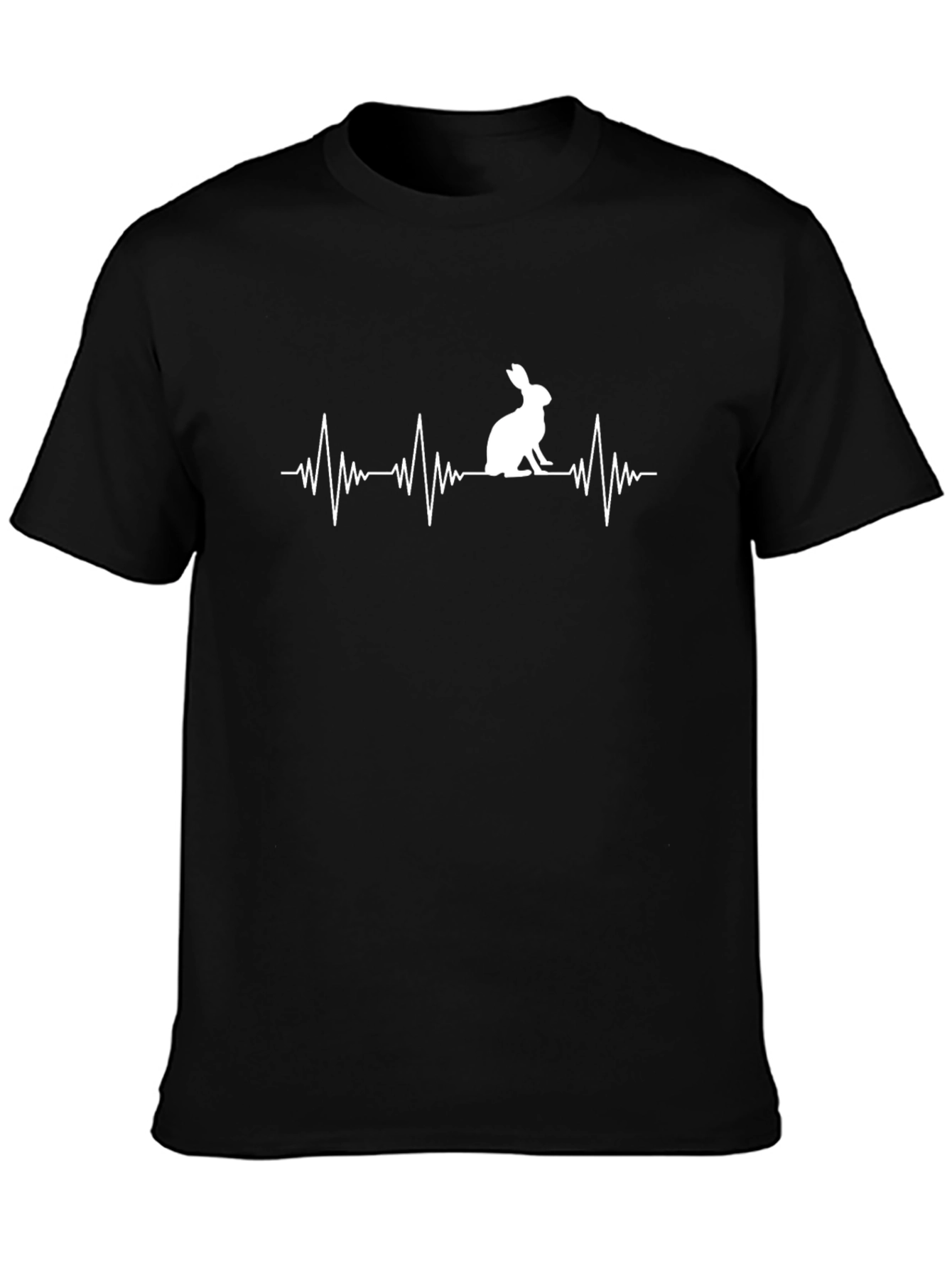 Rabbit Heartbeat Graphic T-Shirt