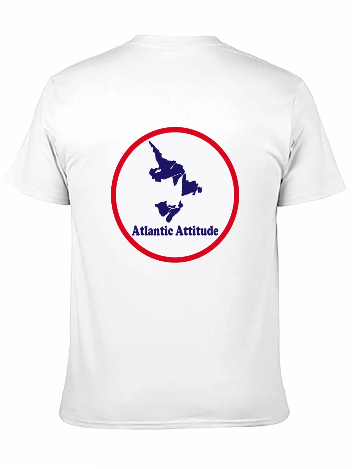 Atlantic Attitude Graphic Tee - Stylish Black T-Shirt