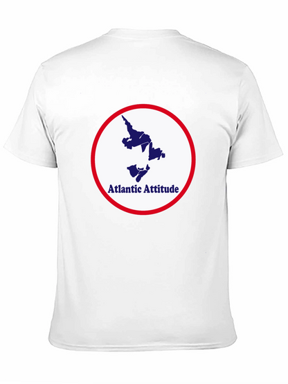 Atlantic Attitude Graphic Tee - Stylish Black T-Shirt