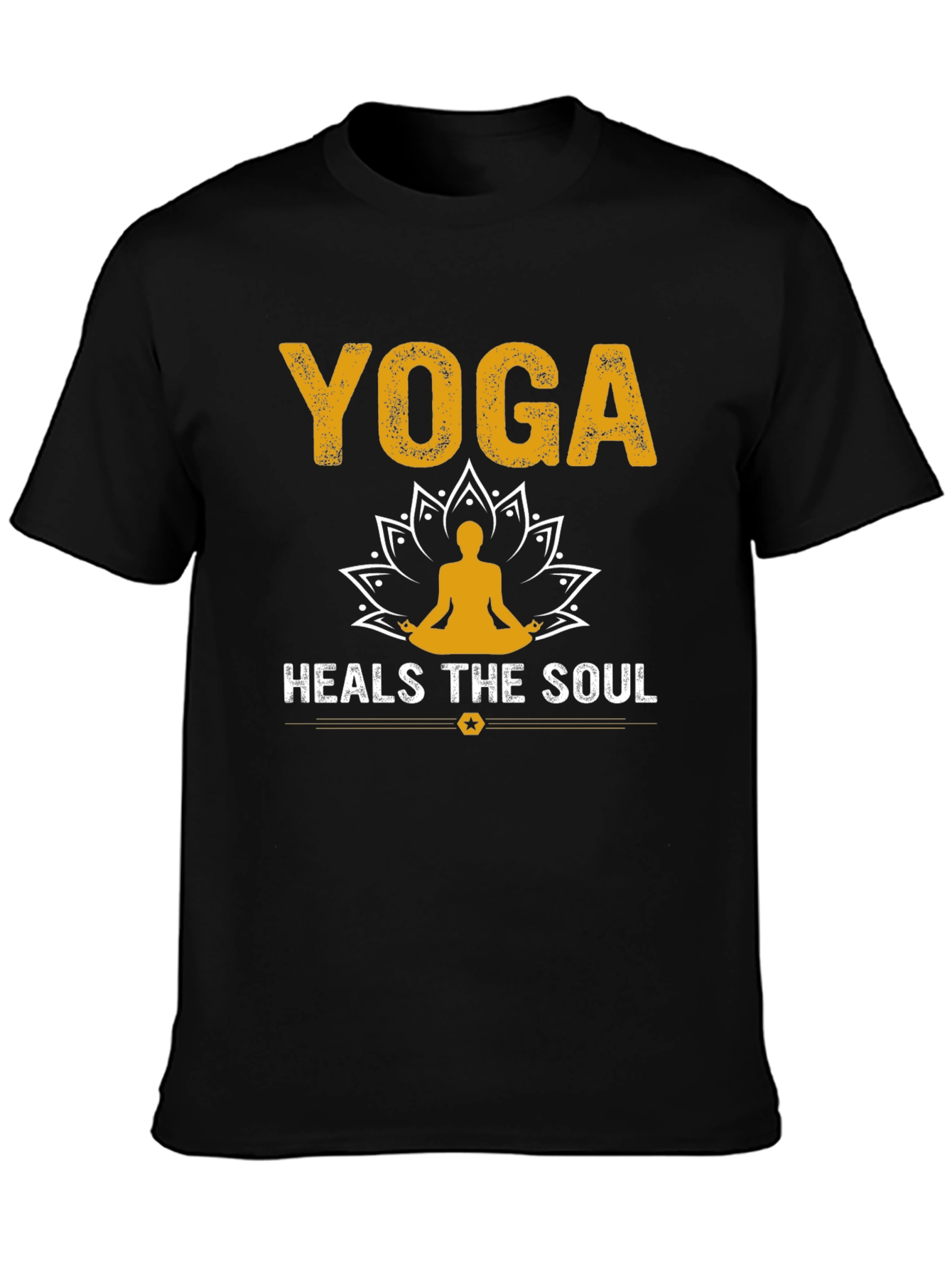 Yoga Heals the Soul T-Shirt Unisex Cotton Tee