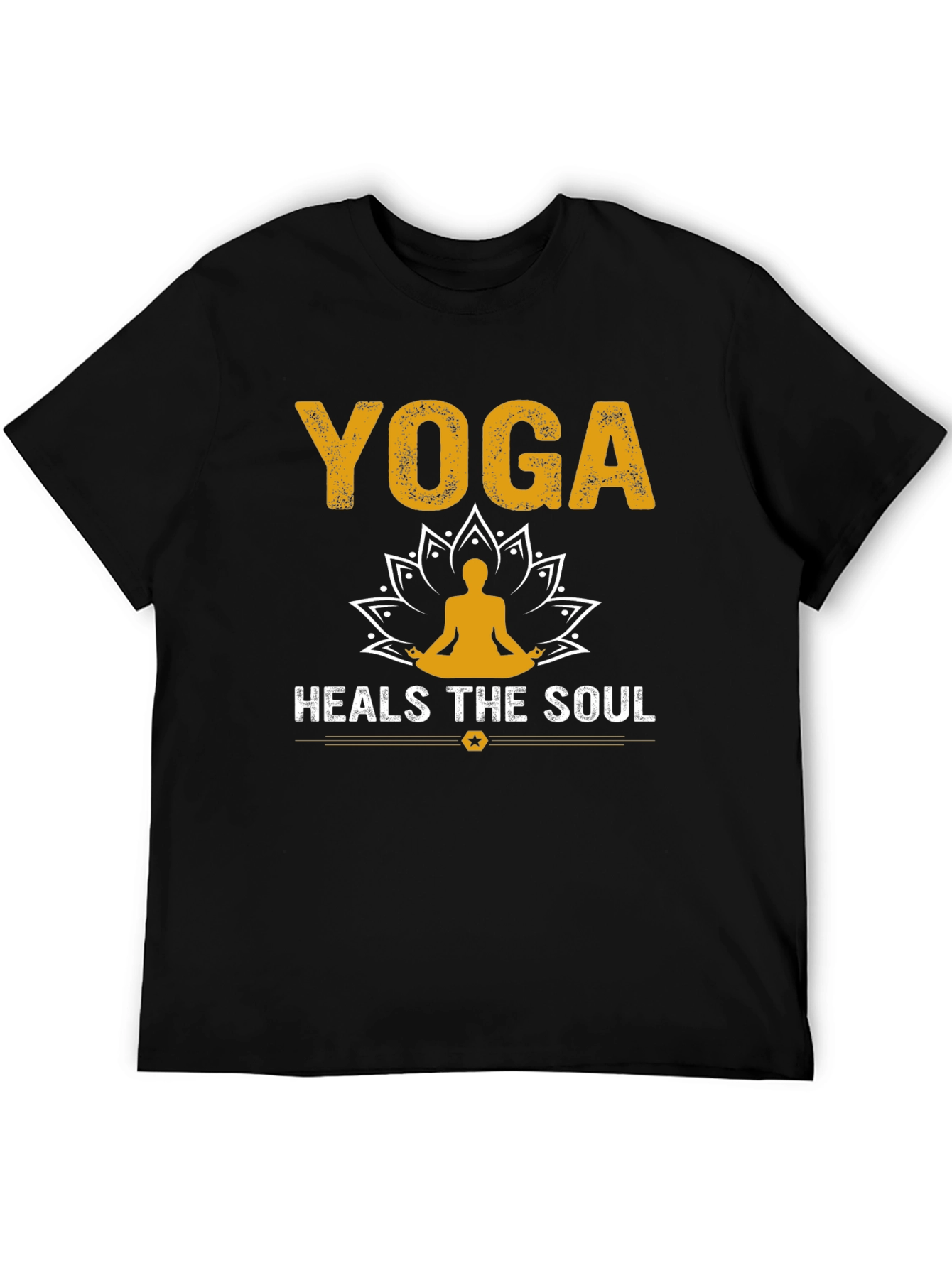 Yoga Heals the Soul T-Shirt Unisex Cotton Tee