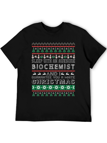 Awesome Biochemist Christmas T-Shirt