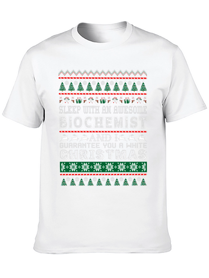Awesome Biochemist Christmas T-Shirt