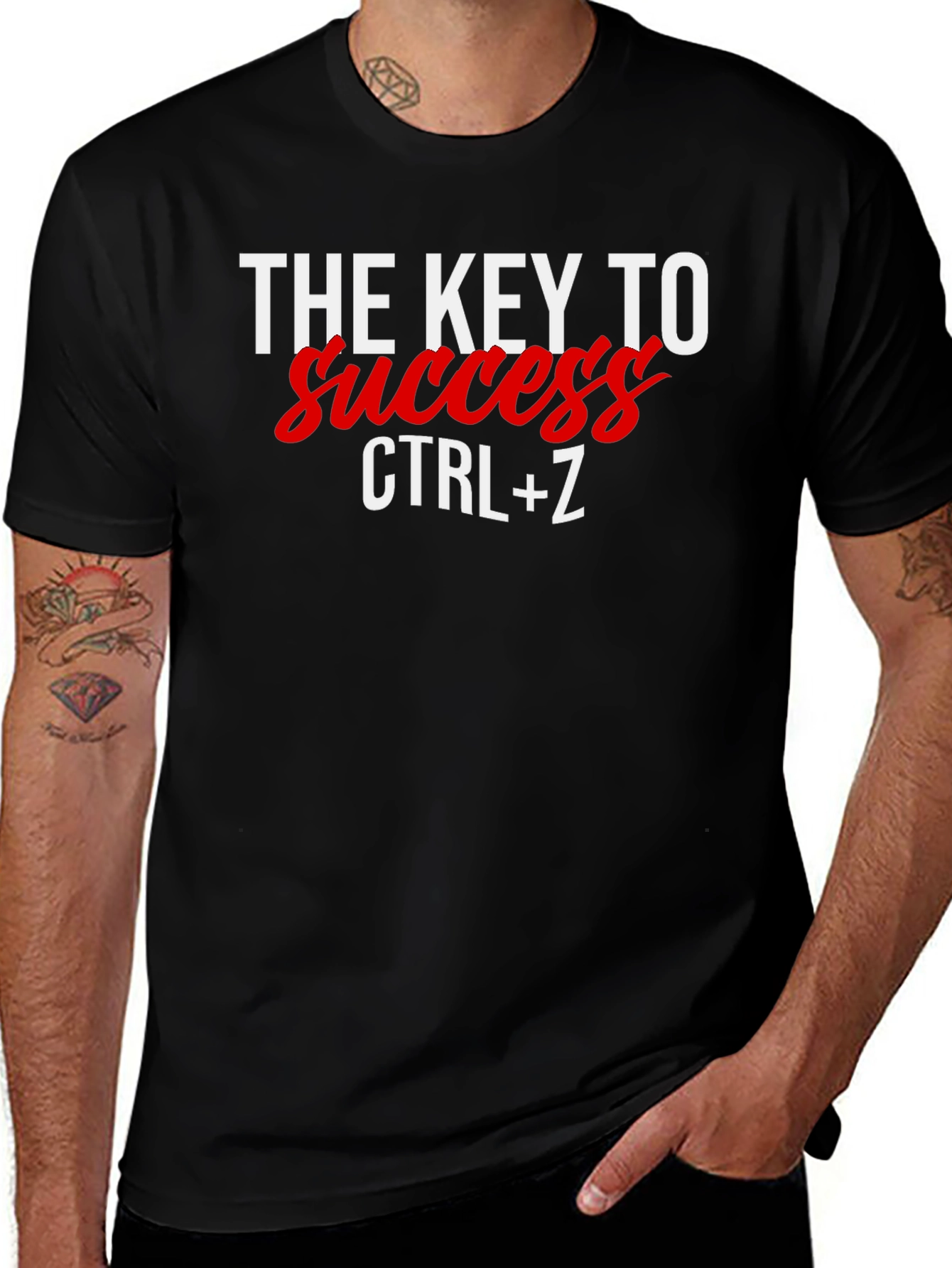 The Key to Success CTRL+Z T-Shirt