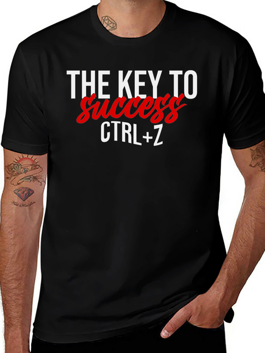 The Key to Success CTRL+Z T-Shirt