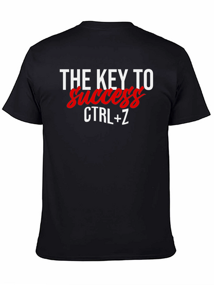 The Key to Success CTRL+Z T-Shirt