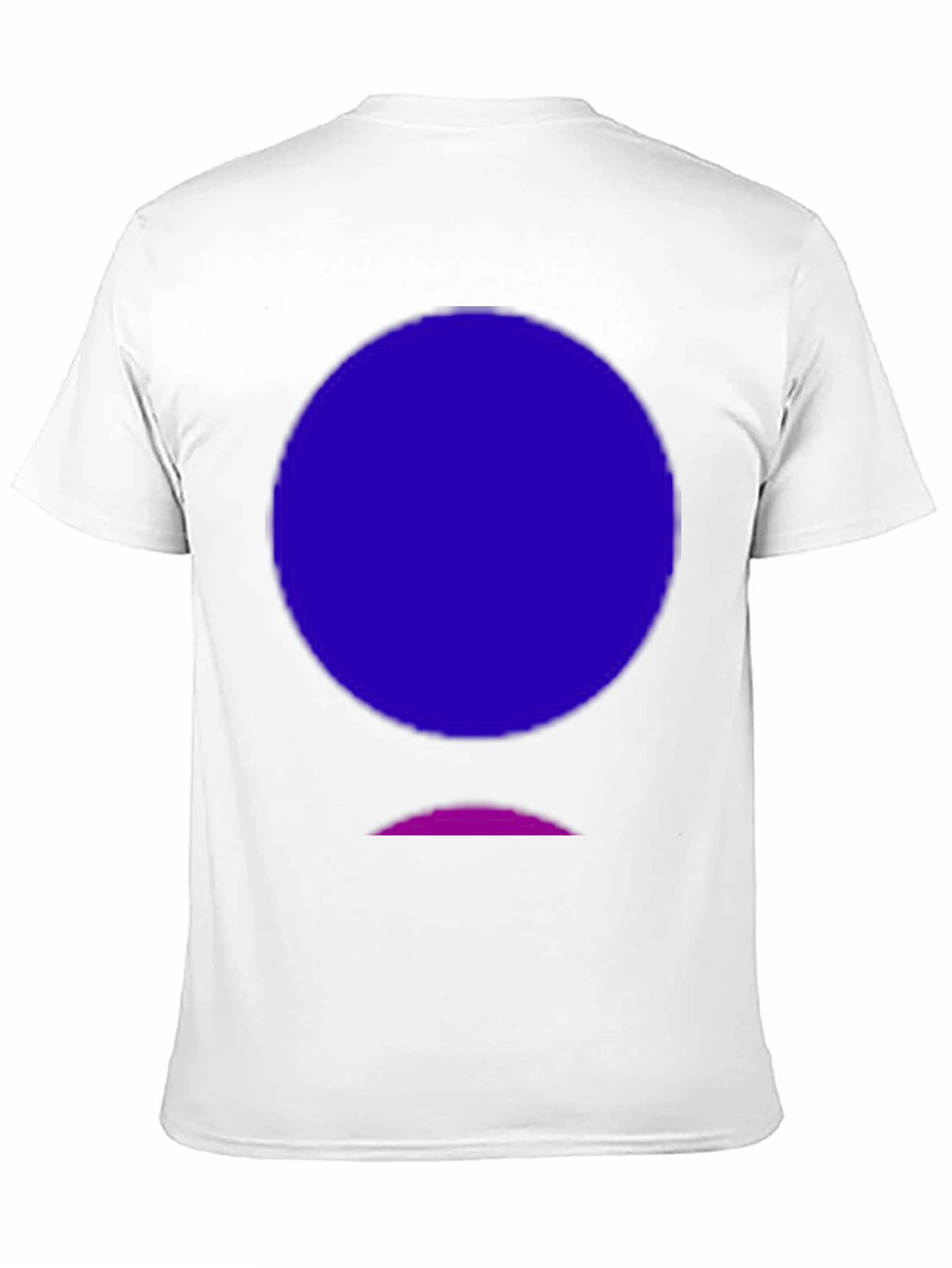 Abstract Graphic Tee - Black Cotton Blend