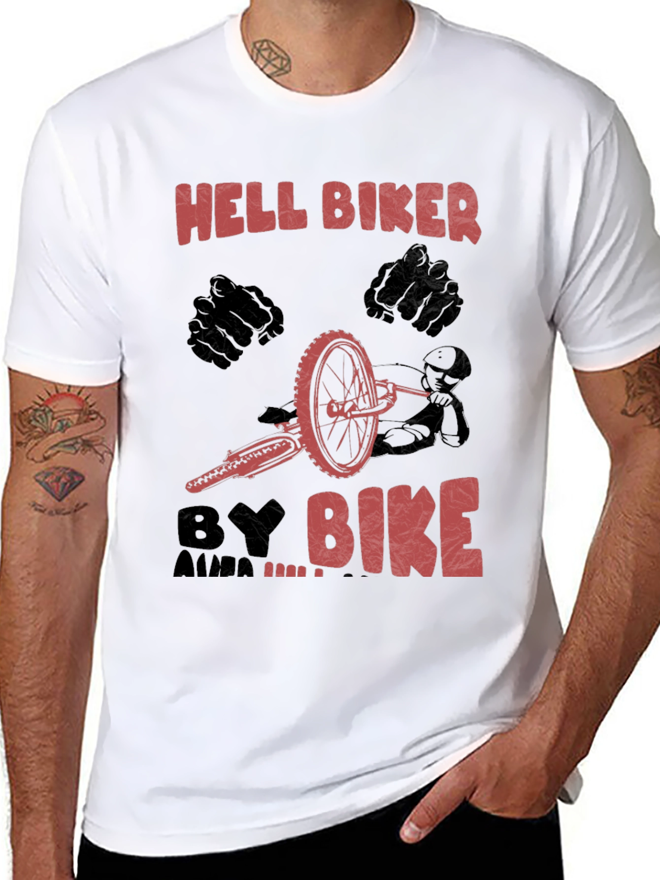Hell Biker Bike T-Shirt