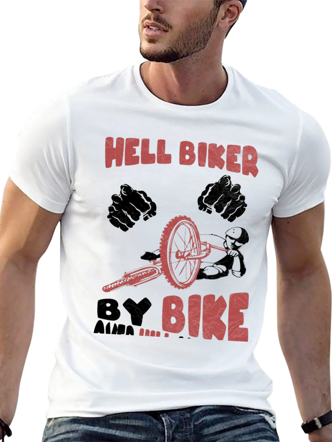 Hell Biker Bike T-Shirt