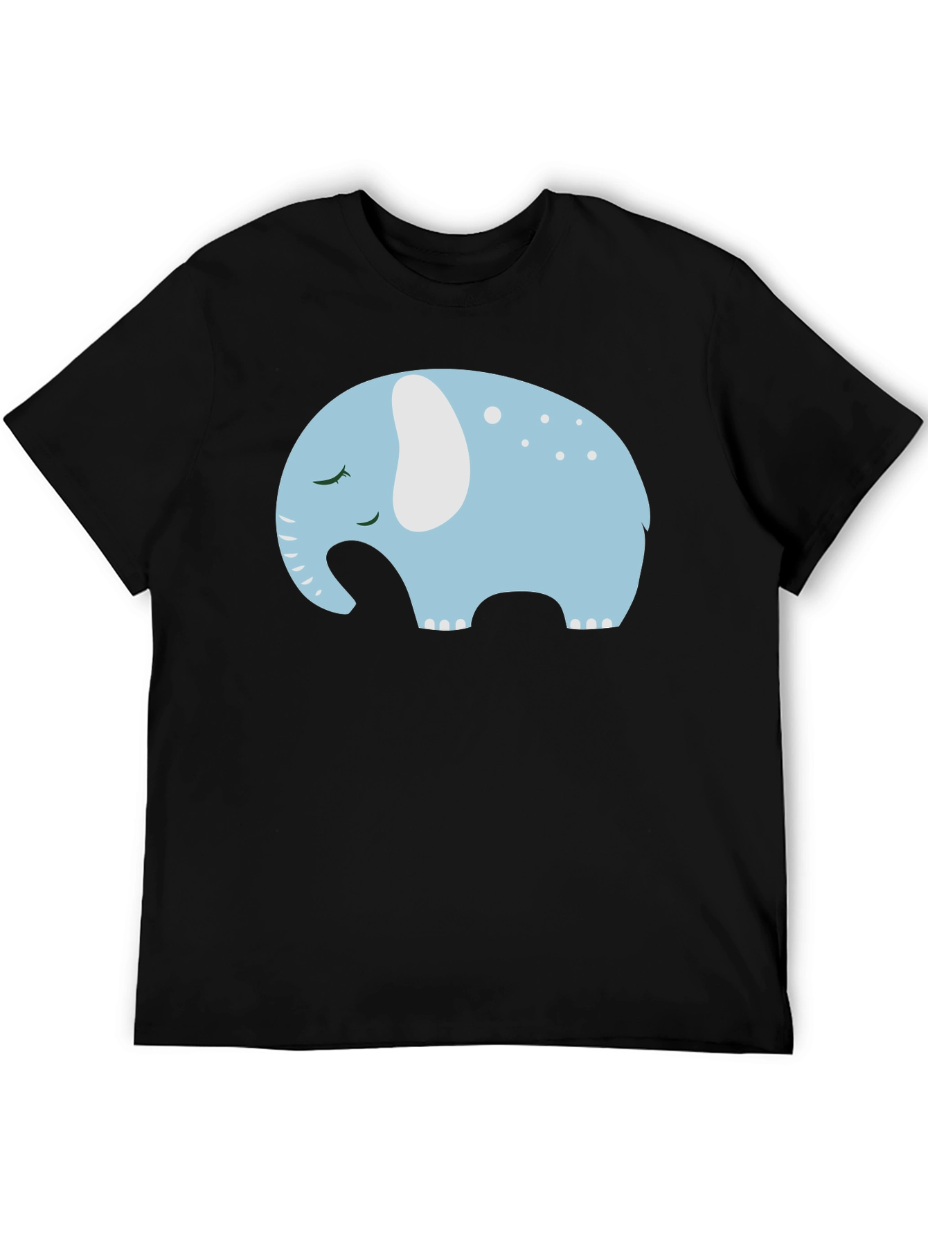 Cute Sleeping Elephant Graphic Tee