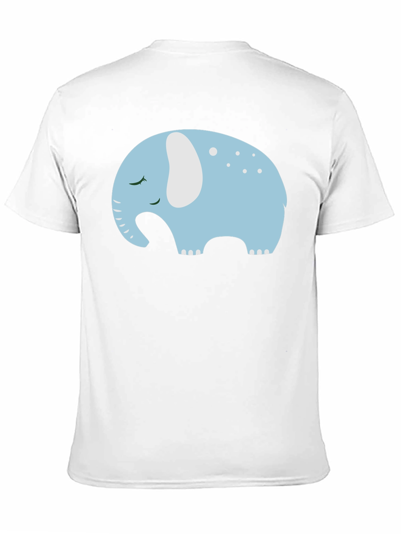 Cute Sleeping Elephant Graphic Tee